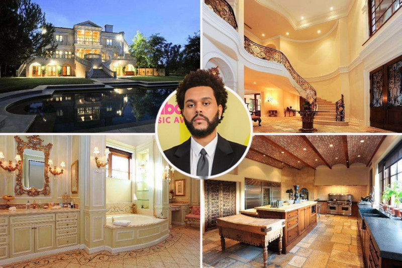 The Weeknd's new mansion